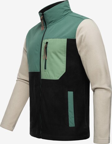 Ragwear Fleece jas 'Flettcher' in Groen