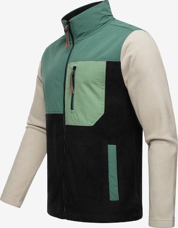 Ragwear Fleece Jacket 'Flettcher' in Green