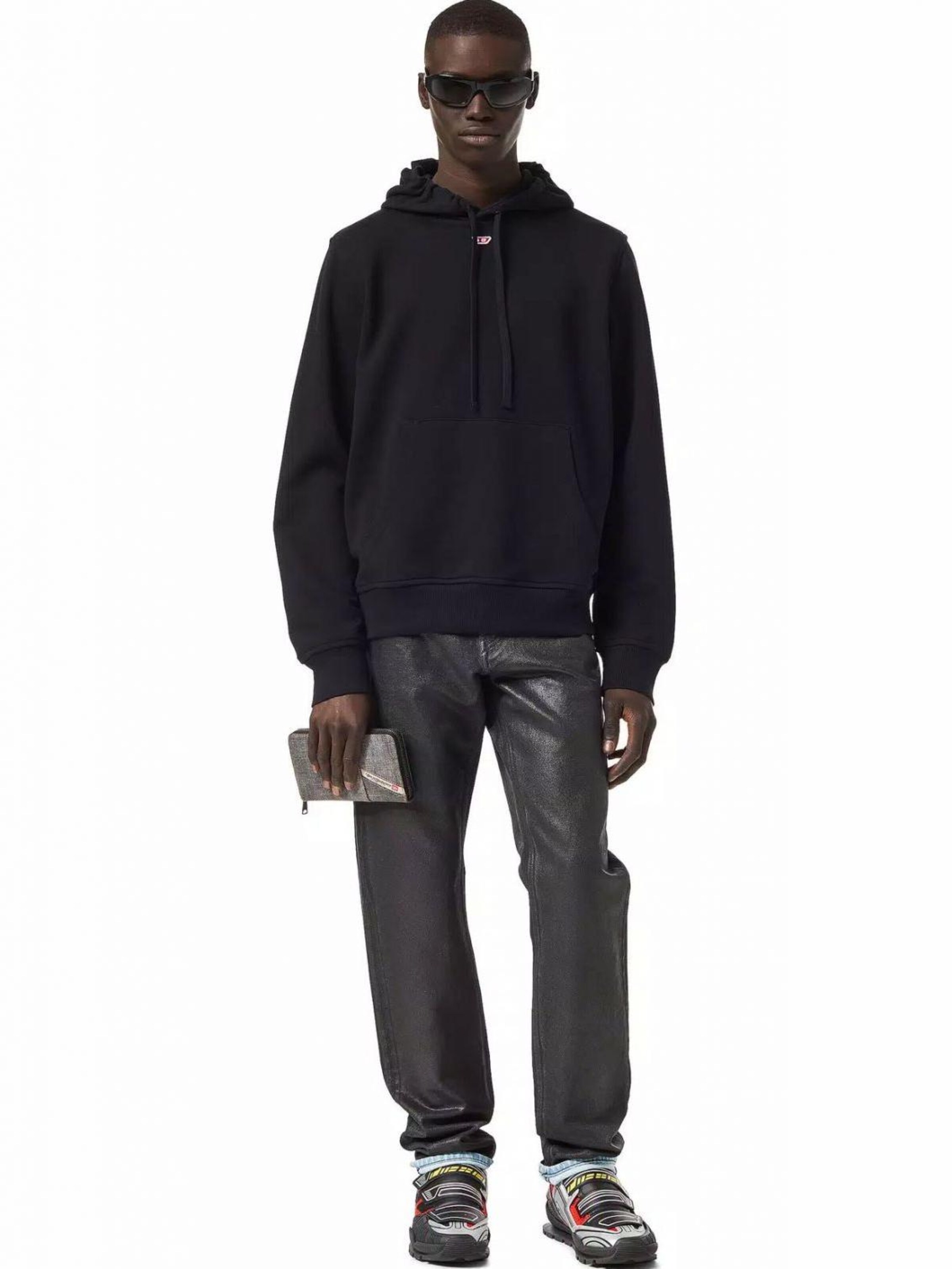 DIESEL Sweatshirt in Zwart