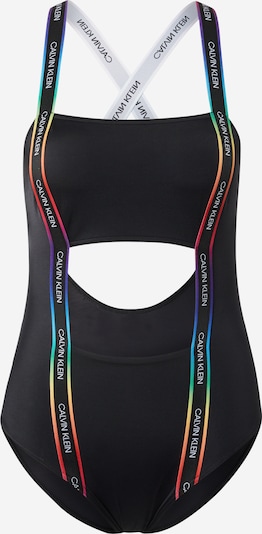 Calvin Klein Swimwear Maillot de bain en mélange de couleurs / noir, Vue avec produit