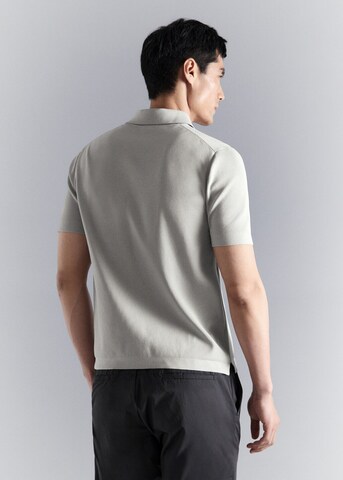 MANGO MAN Poloshirt 'Miller' in Grau