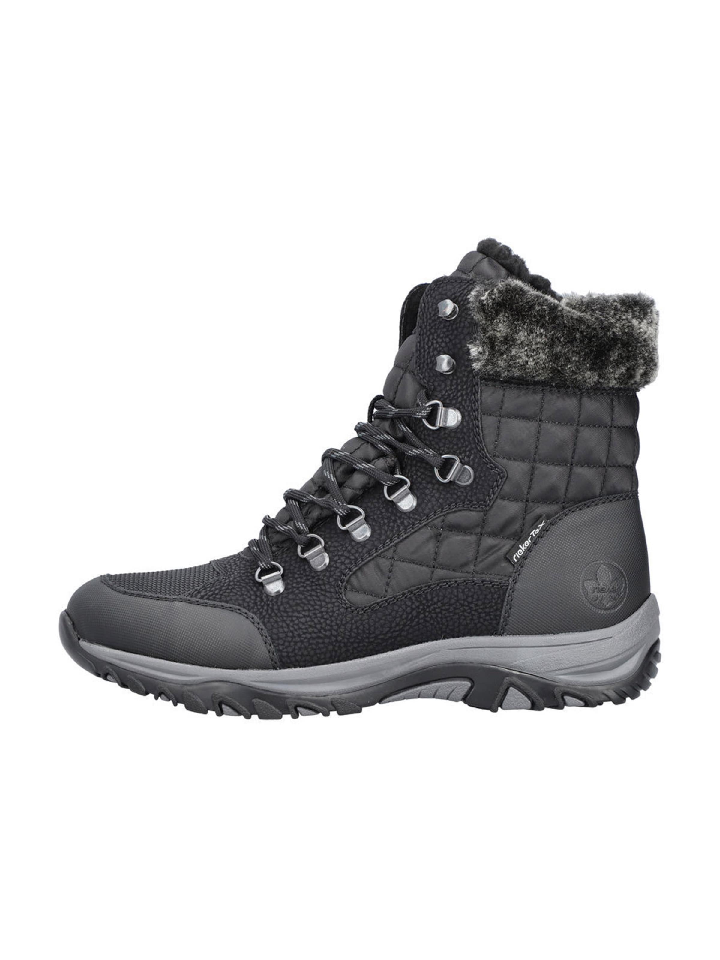 Rieker Snow Boots in Black