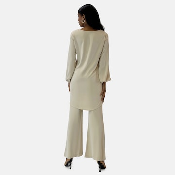 Elara Tapered Broekpak 'Abaya' in Beige