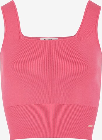 Morgan Gebreide top in Roze: voorkant