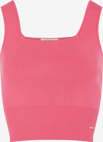 Morgan Knitted Top in Pink: front
