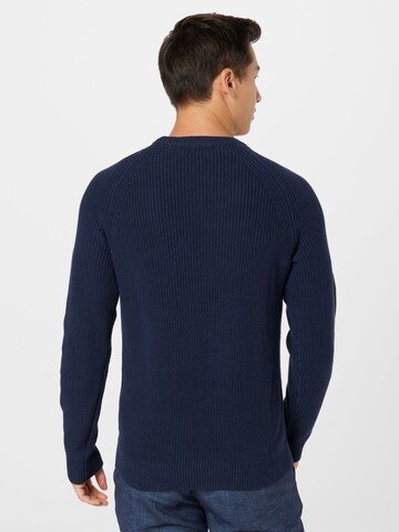 SELECTED HOMME Pullover 'Irven' in Blau