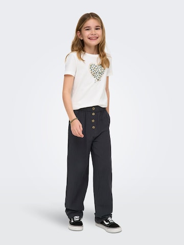 ONLY GIRLS - Camiseta 'KOGLany-Nina' en blanco