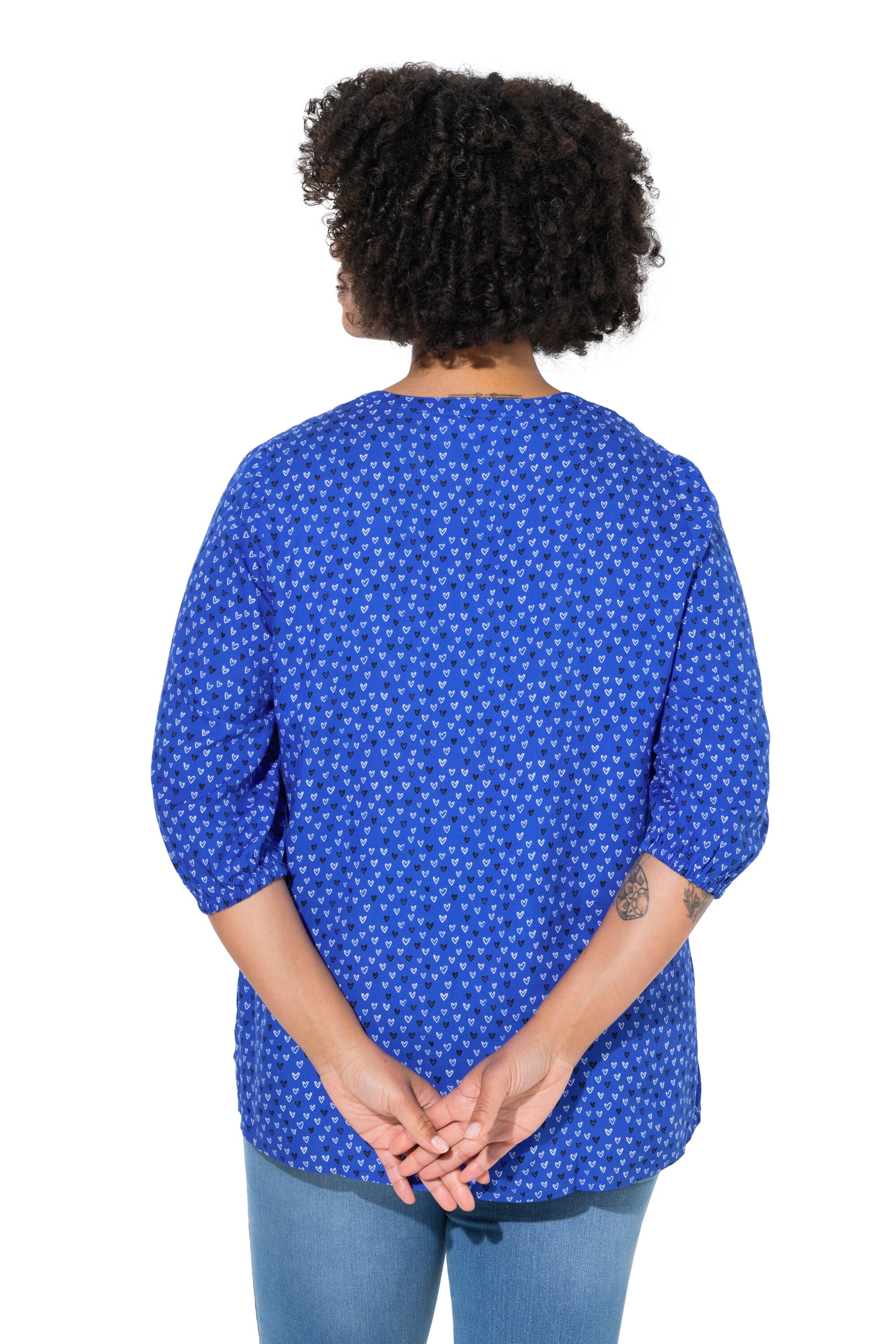 Angel of Style Bluse in Blau