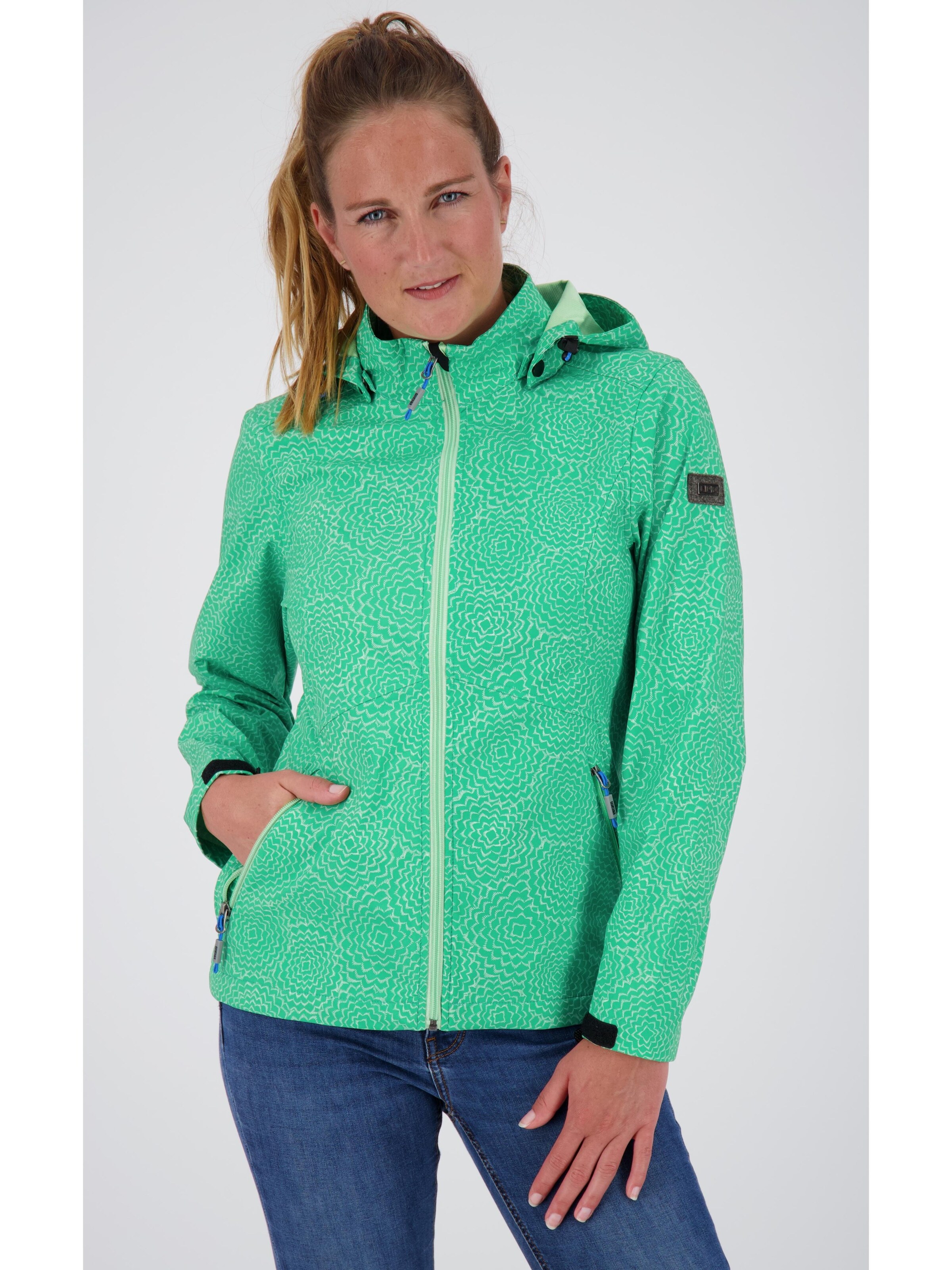 LPO Übergangsjacke 'SHELBY PEAK II' in Grün: Vorderseite