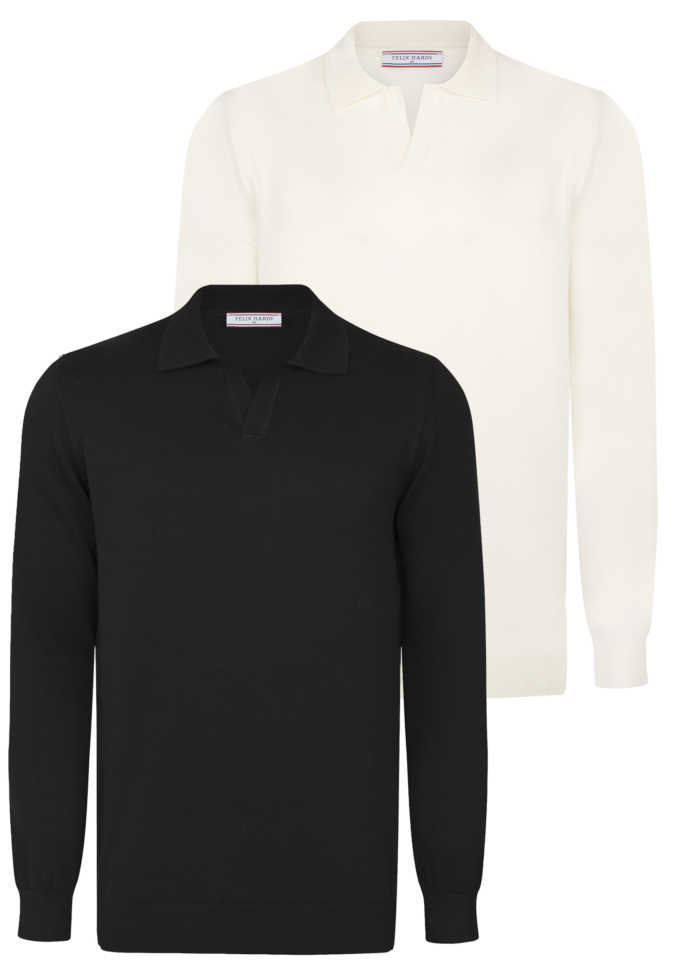 Felix Hardy Pulóver - fekete: elől
