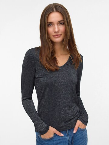 VERO MODA Shirt 'VMLAVA' in Zwart: voorkant