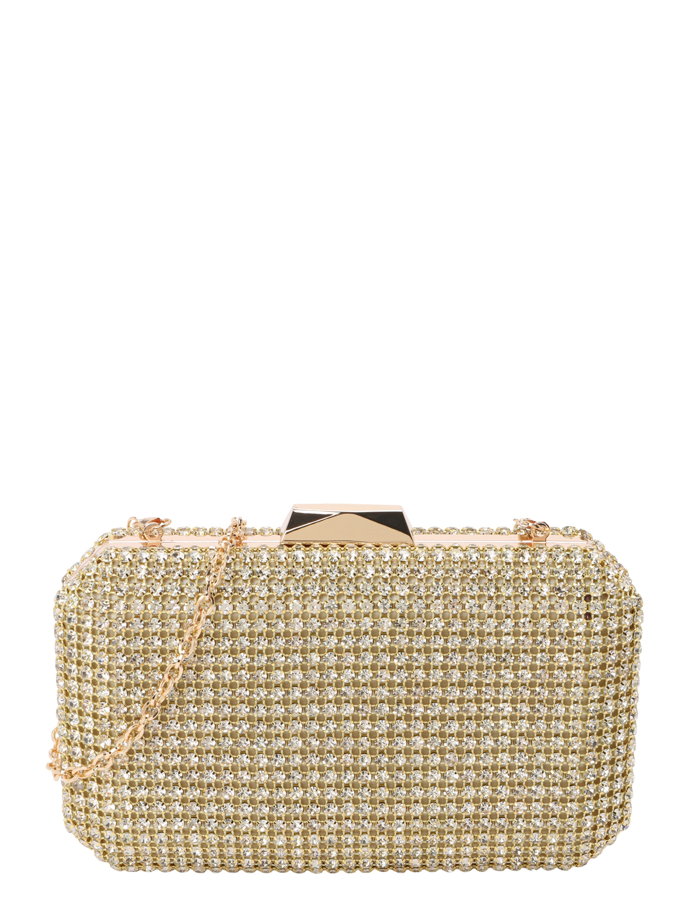 mascara - Bolso de noche en oro: frente