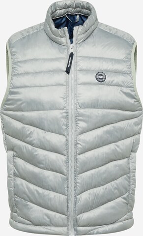 JACK & JONES Bodywarmer 'Hero' in Grijs: voorkant