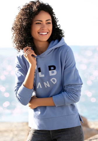 Elbsand Sweatshirt in Blue: front