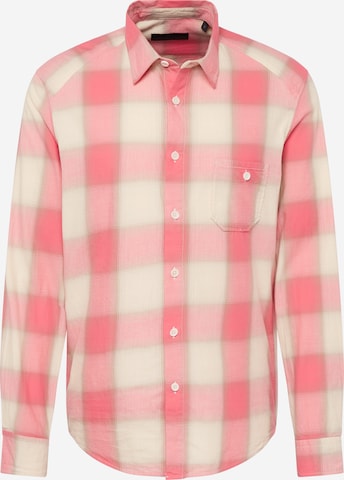DRYKORN Regular fit Overhemd 'LAREMTO' in Rood: voorkant