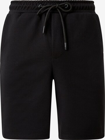 QS Regular Shorts in Schwarz: predná strana