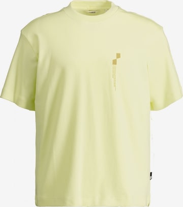 T-Shirt ' Reco ' CHASIN' en jaune : devant
