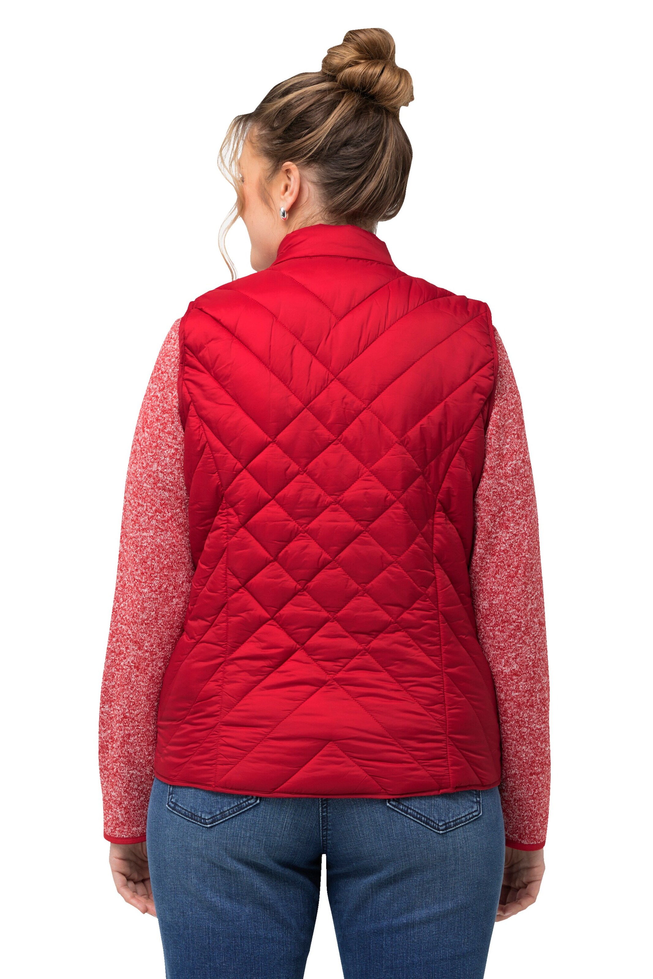 Ulla Popken Weste in Rot