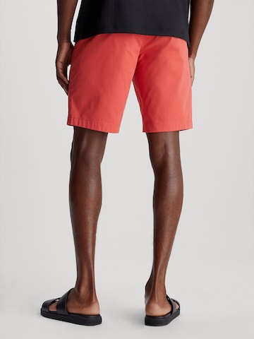 Calvin Klein Regular Shorts in Rot