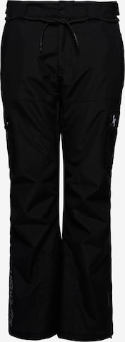 Superdry Regular Workout Pants 'Ultimate Rescue' in Black: front