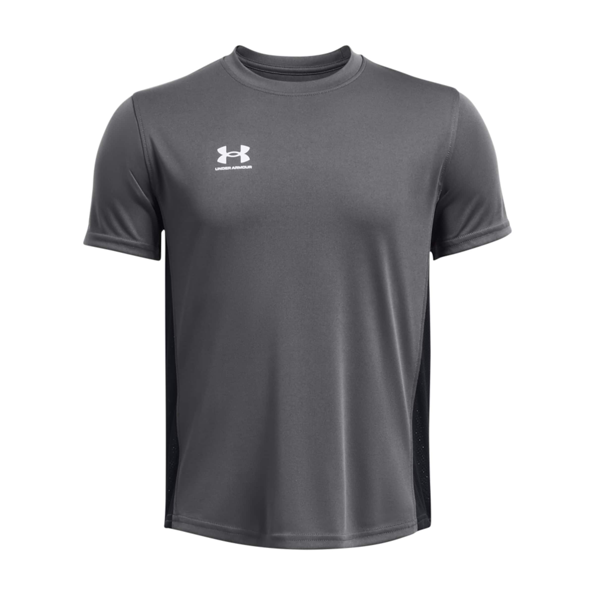 UNDER ARMOUR Performance Shirt 'Challenger' in Grey: front