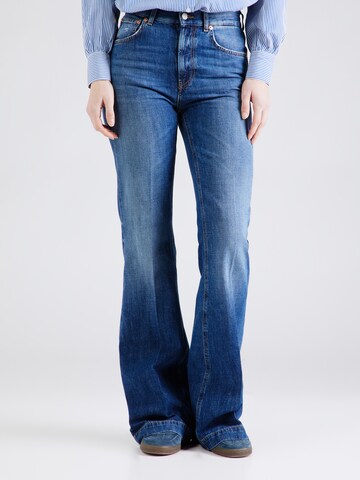 Dondup Flared Jeans 'Olivia' in Blauw: voorkant