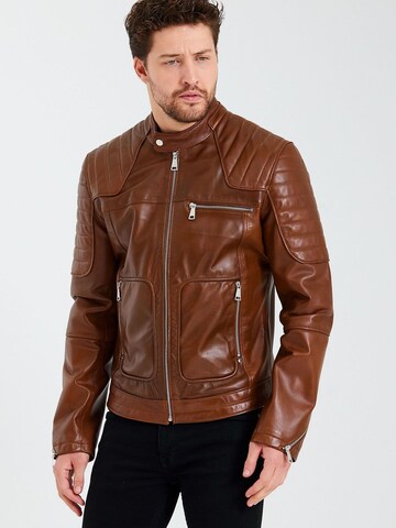 Veste mi-saison Ron Tomson en marron