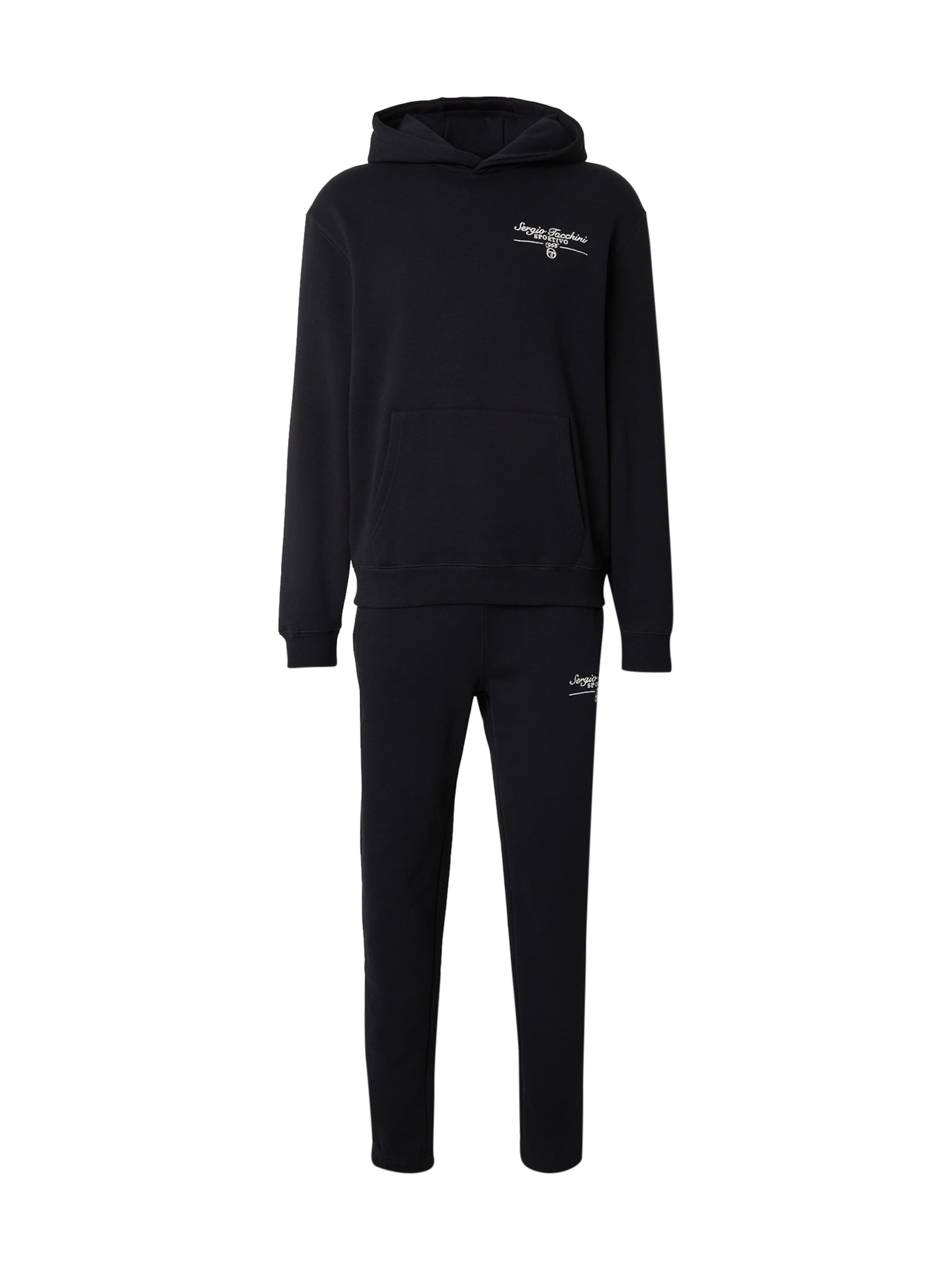 Sergio Tacchini - Fato de jogging 'NOAH' em preto: frente