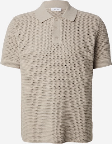 Tricou 'Giuliano' de la DAN FOX APPAREL pe maro: față