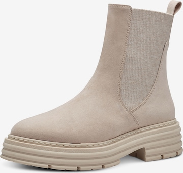 Boots chelsea di MARCO TOZZI in beige: frontale