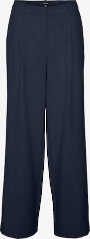 VERO MODA - Pantalón plisado 'VMCassidy' en azul: frente