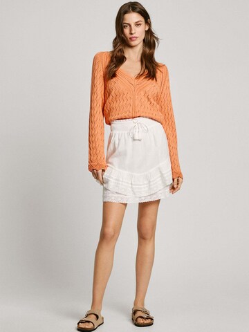 Pepe Jeans Skirt 'Elena' in White