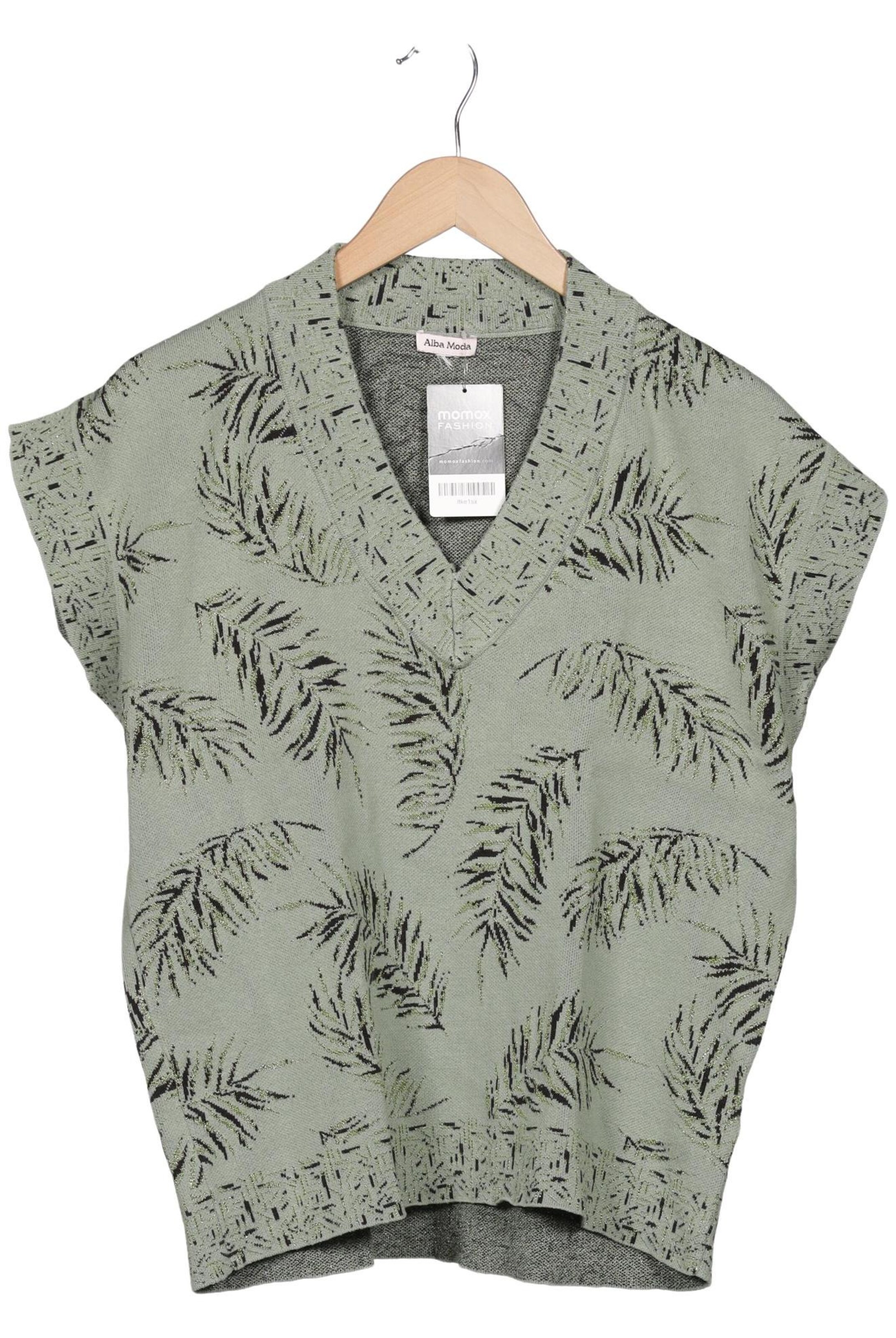 ALBA MODA Sweater & Cardigan in XL in Green: front