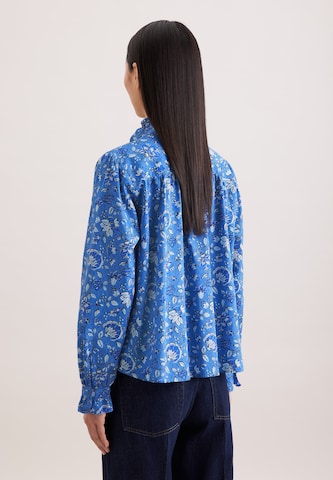 Chemisier SEIDENSTICKER en bleu
