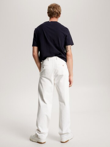 TOMMY HILFIGER Regular Pleat-Front Pants in White