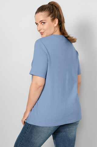 Sara Lindholm Shirt in Blau