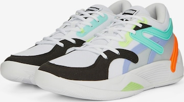 PUMA - Calzado deportivo 'TRC Blaze Court' en blanco: frente