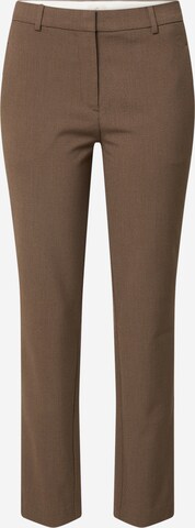 Regular Pantalon chino 'Kylie' FIVEUNITS en marron : devant