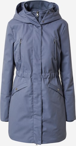 modström Between-Seasons Coat 'Denise' in Blue: front