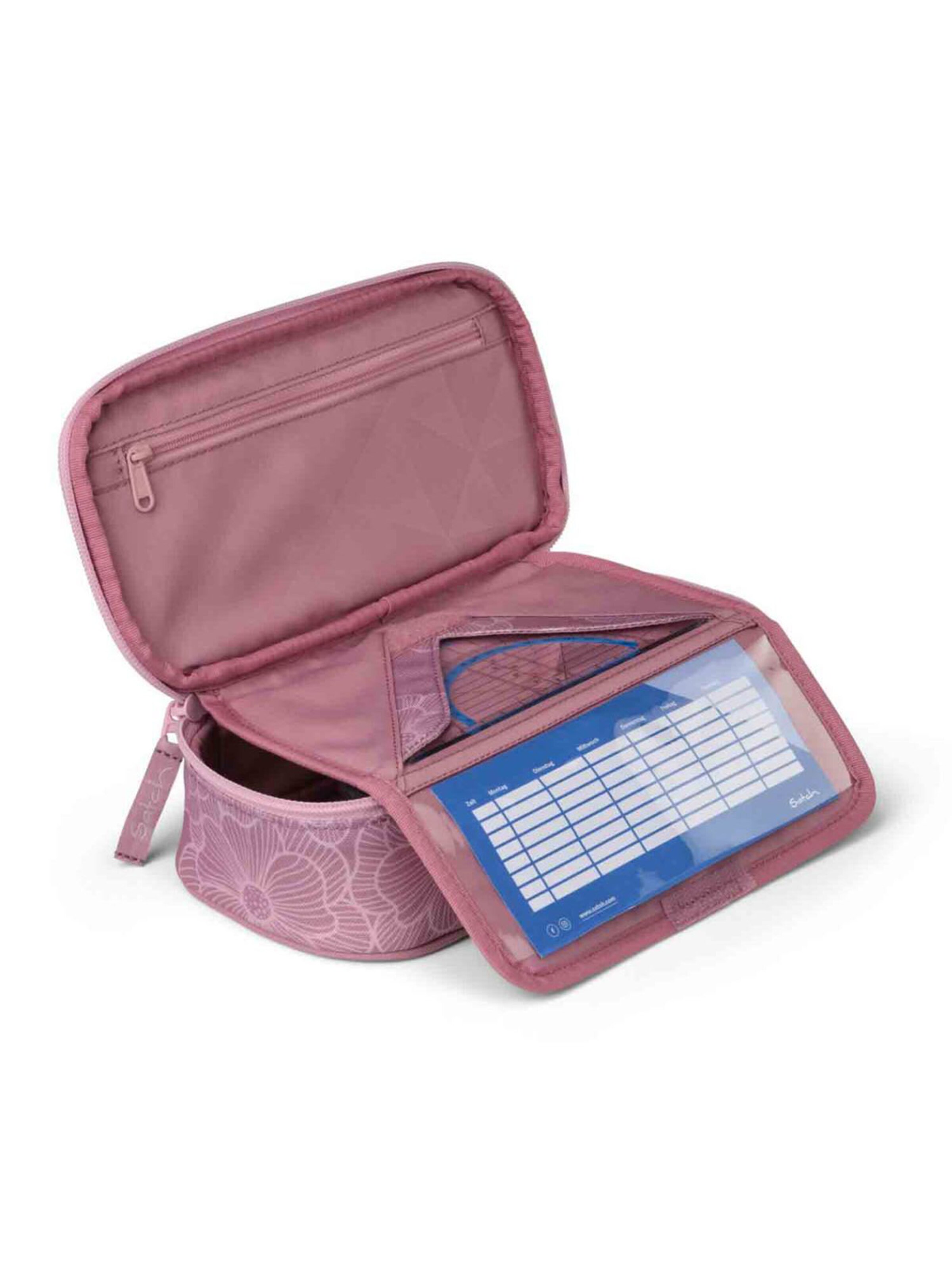 Satch Backpack 'Pack Schulrucksack Set 3tlg' in Pink