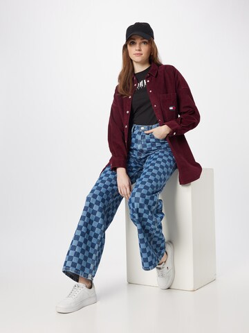 Tommy Jeans Wide leg Τζιν 'Claire' σε μπλε