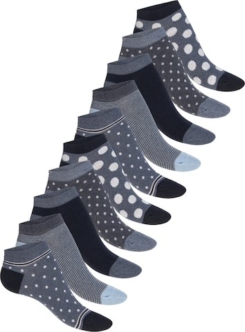 celodoro Füßlinge 'cute socks' in Blau: Vorderseite