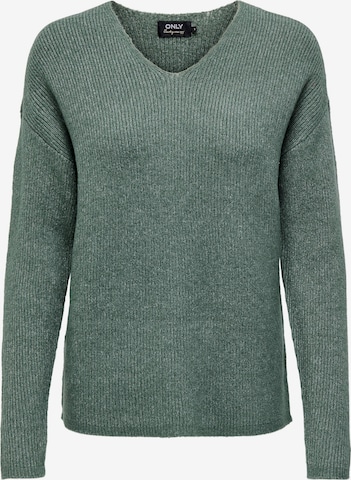 ONLY Sweater 'ONLCamilla' in Green: front
