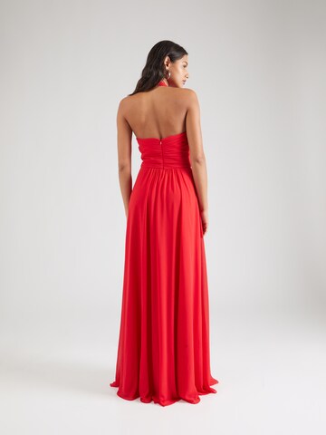 mascara - Vestido de noche en rojo