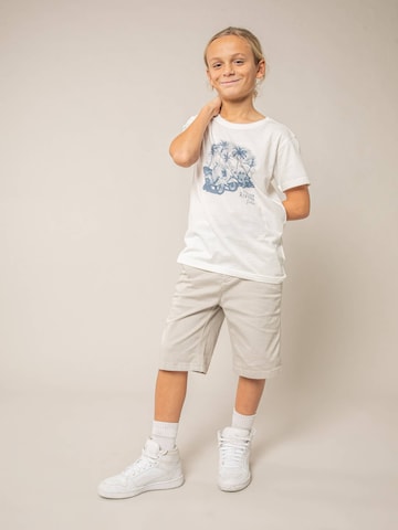 T-Shirt 'LAMBRATE' Deeluxe en blanc