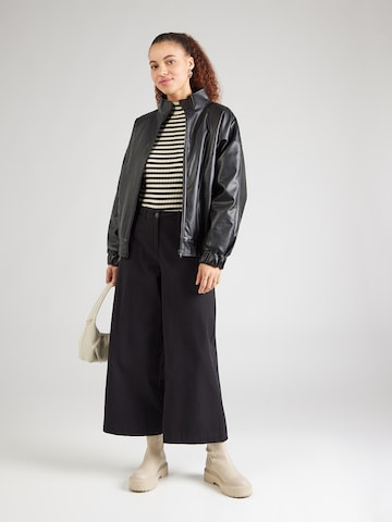 VERO MODA Wide leg Pants 'AWVAna' in Black