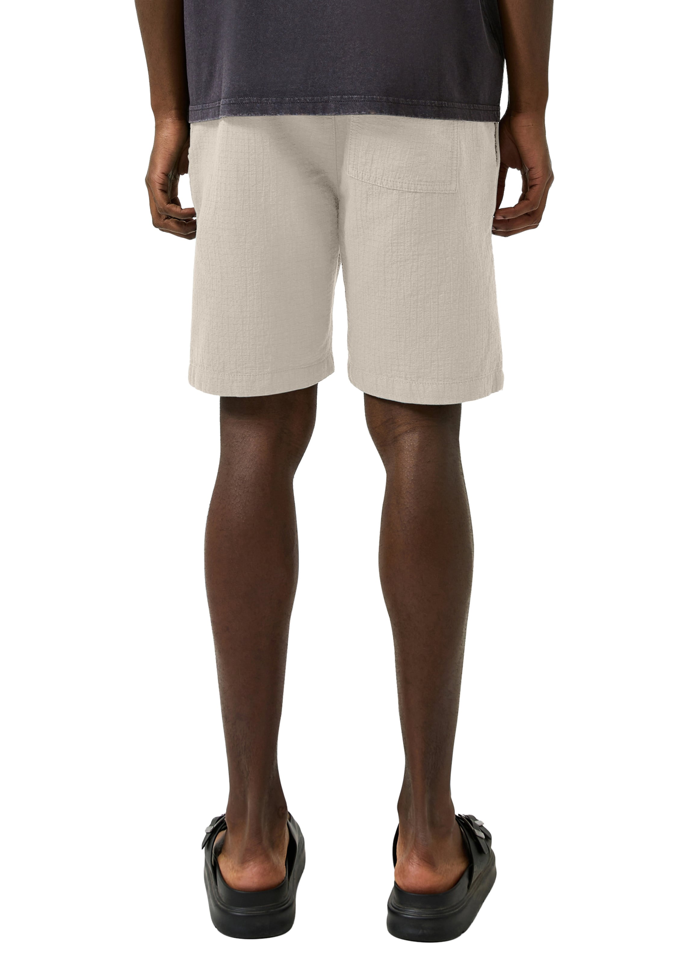 QS Regular Shorts in Beige