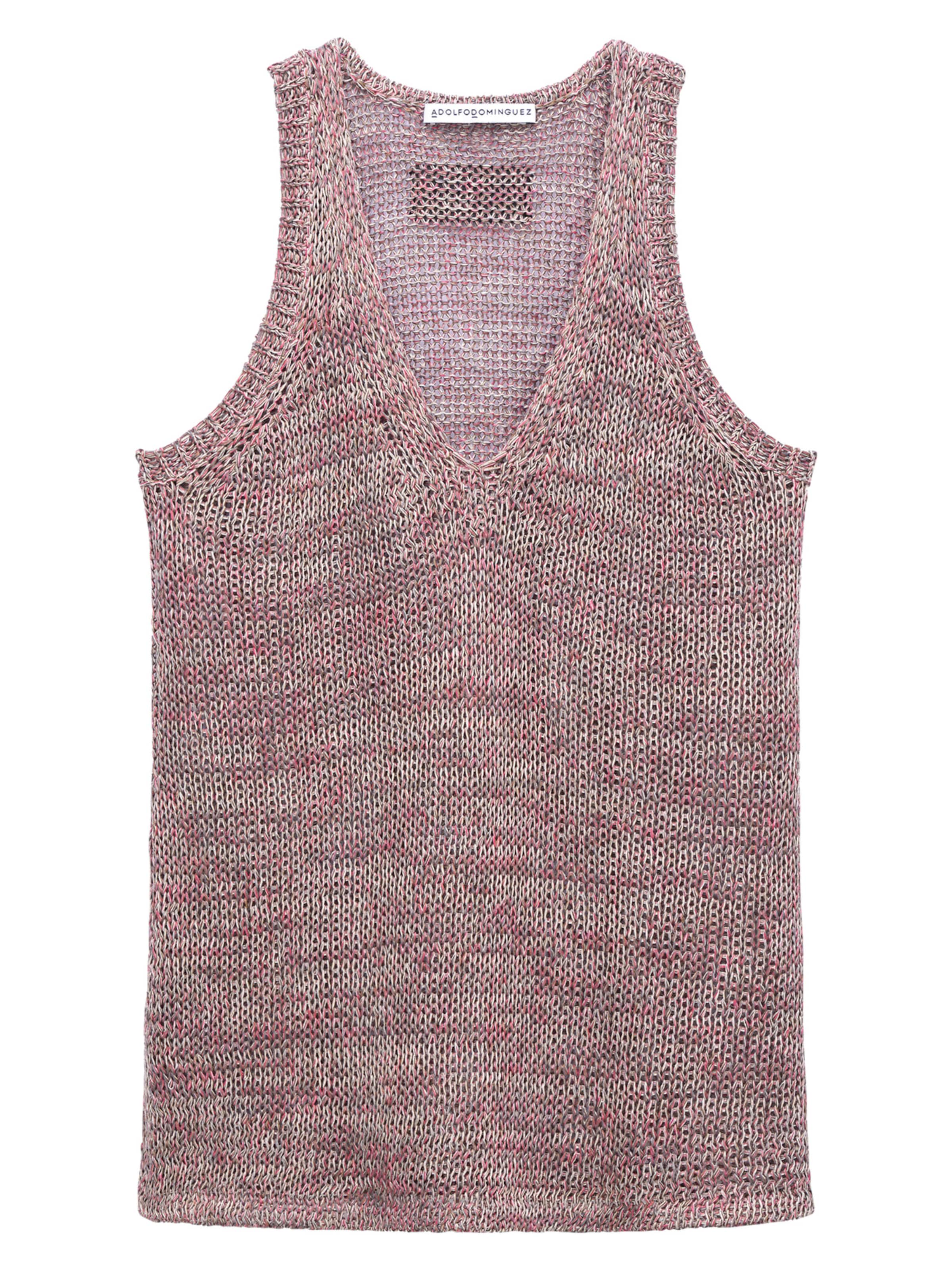 Adolfo Dominguez Top – mix barev: přední strana
