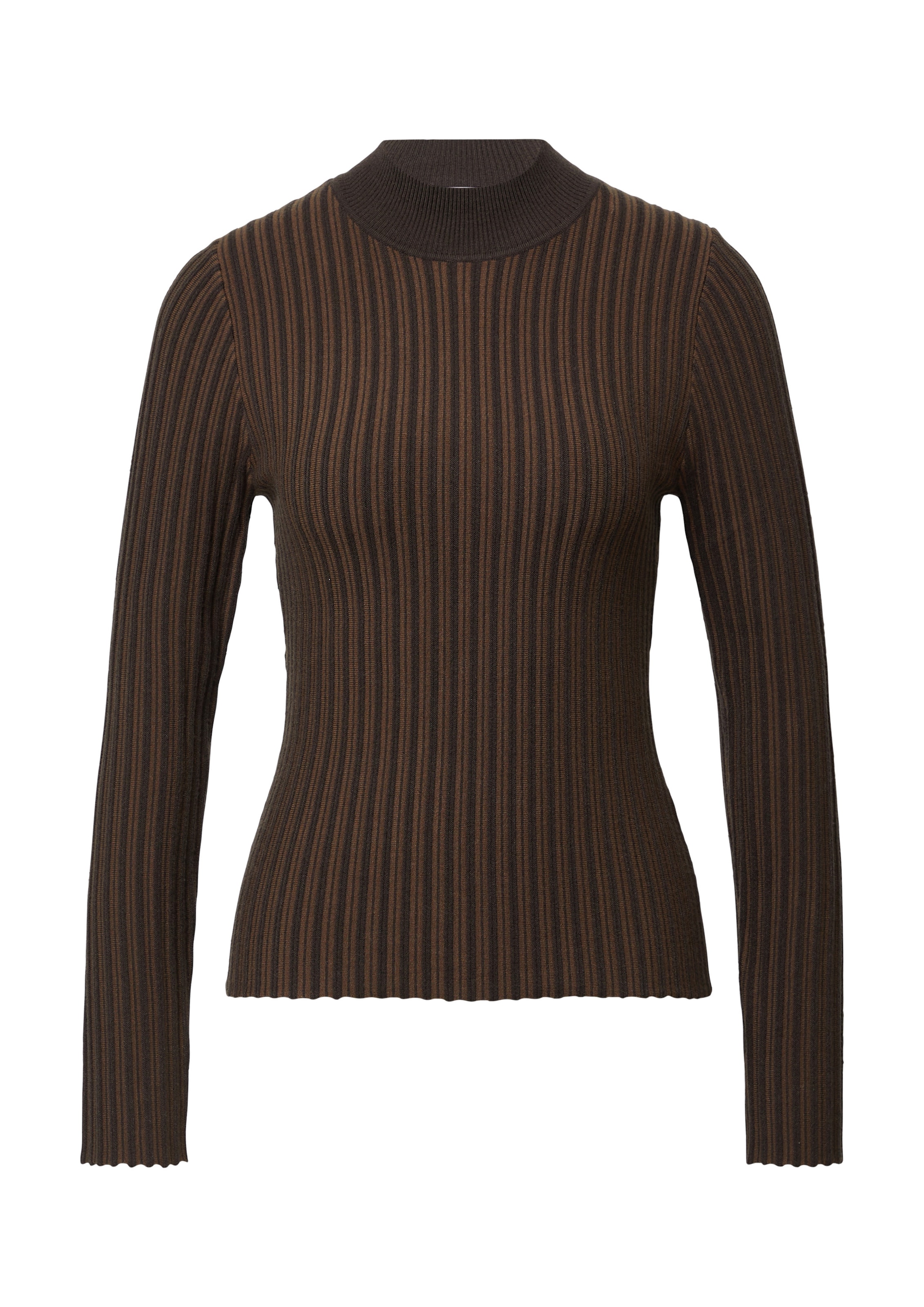 COMMA Pullover in Braun: Vorderseite