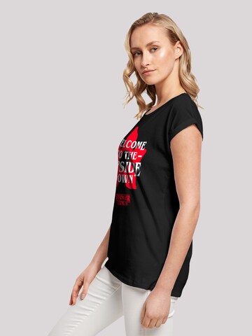 T-shirt 'Stranger Things Upside Down Dreams Netflix TV Series' F4NT4STIC en noir